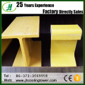 High quality fiberglass H beam grp channel profile, frp pultrusion fiberglass reinforced plastic I channel